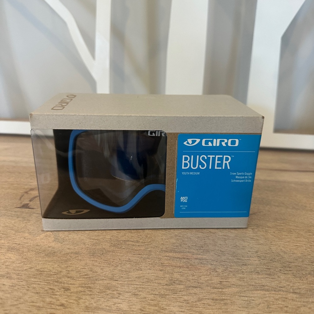 Giro Buster Youth Medium Goggles - Vibrant Blue